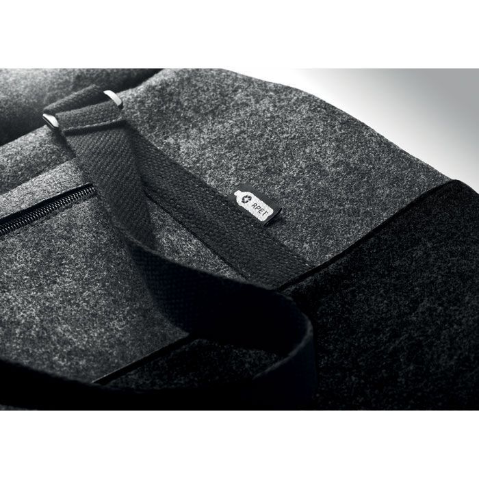 Weekender RPET-Filz INDICO BAG - steingrau-528