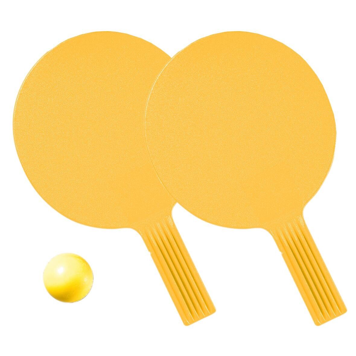 Tischtennis-Set Massiv - standard-gelb-570