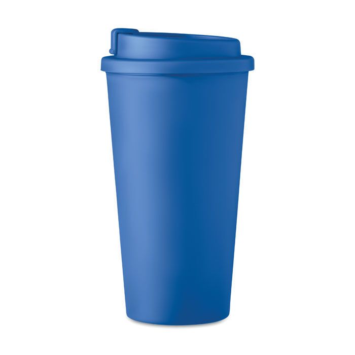 Doppelwandiger Becher 475ml TUESDAY - blau-281