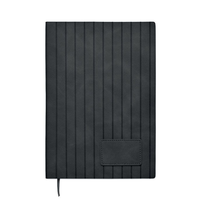 DIN A5 Smokey Notizbuch PU TINTRAY - schwarz-855