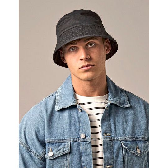 Organic Cotton Bucket Hat - sand-32