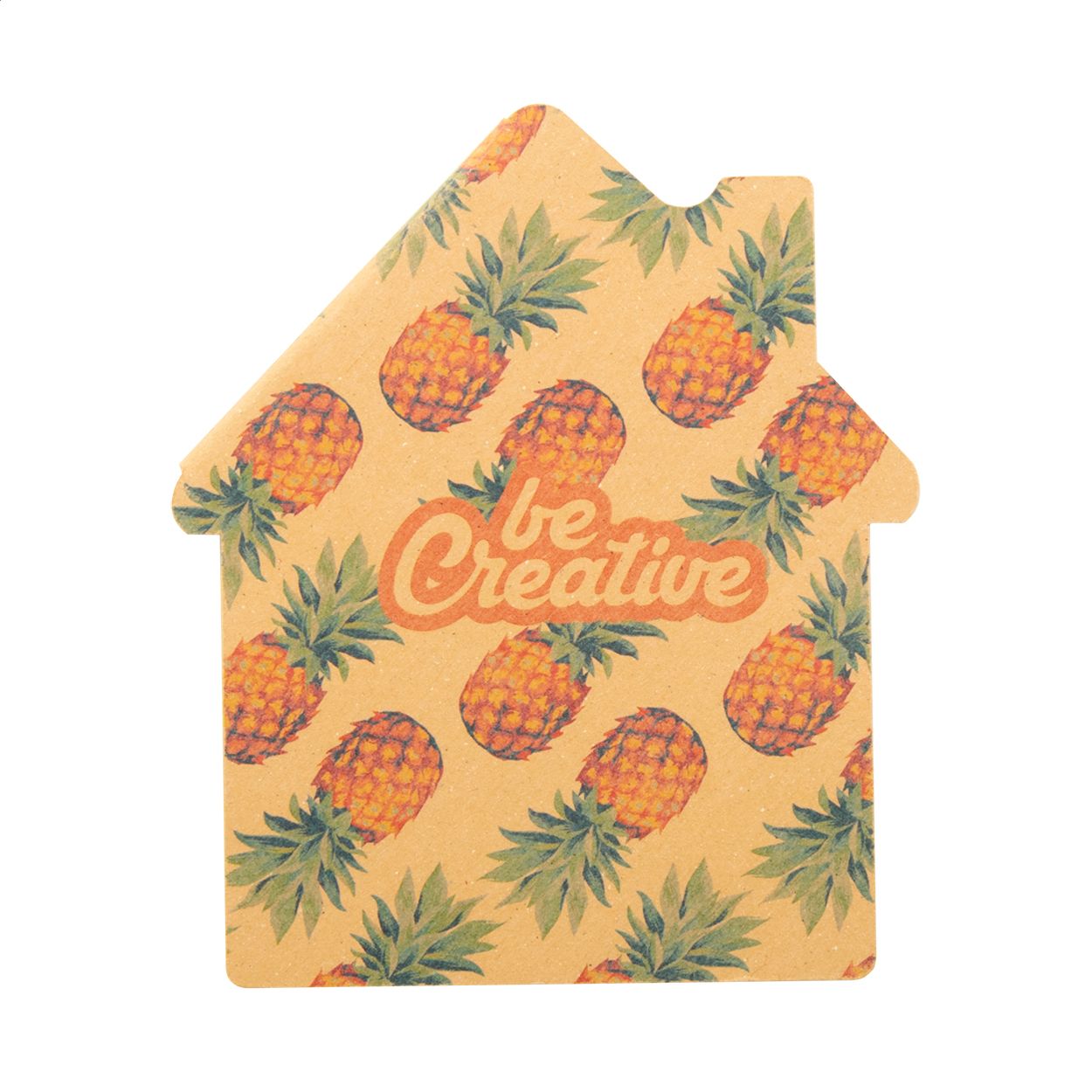 CreaStick House Eco Individuelle Haftnotizen - natur-815
