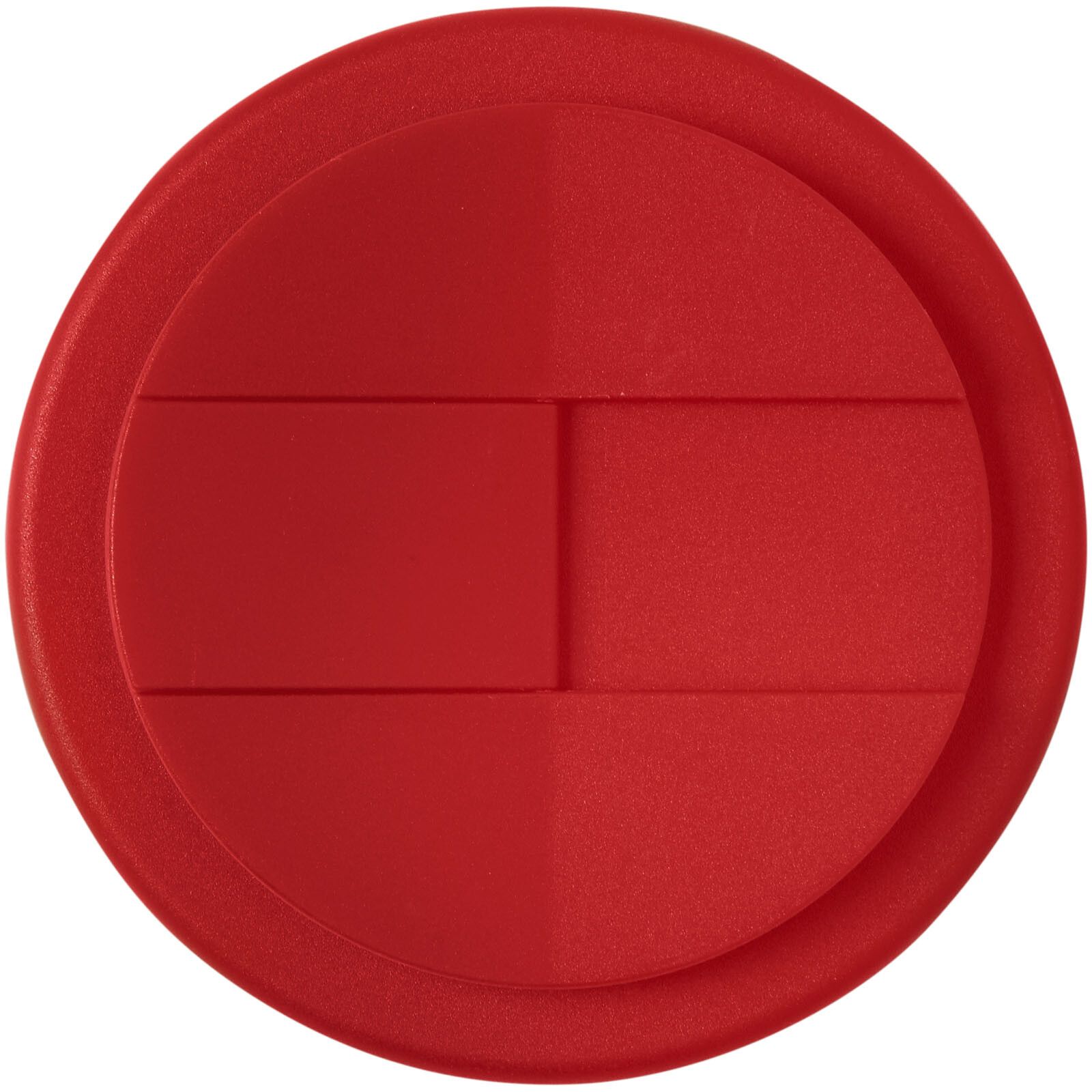 Americano 350 ml recycelter Becher mit auslaufsicherem Deckel - rot-978