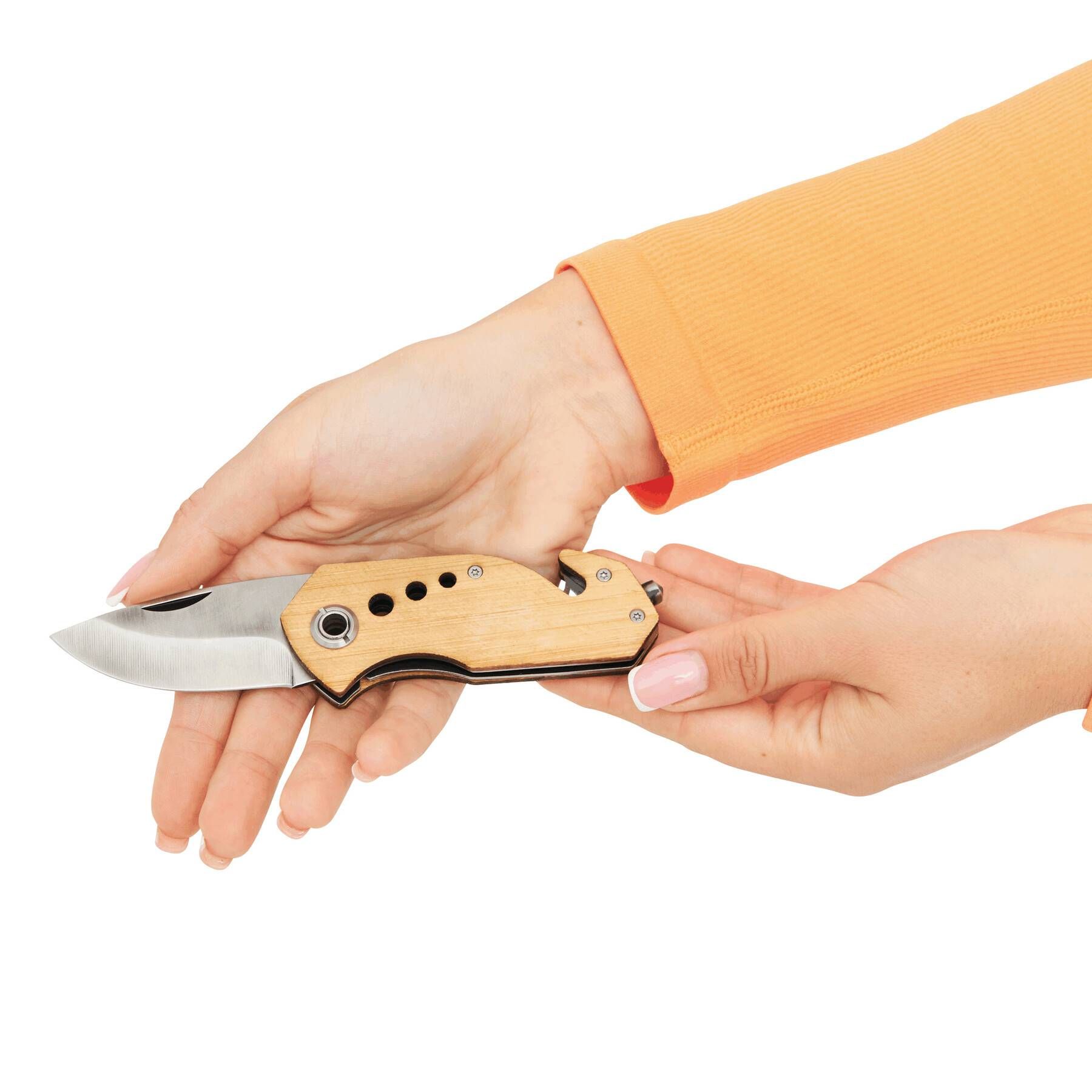 Taschenmesser BAMBOO HIT - braun-261