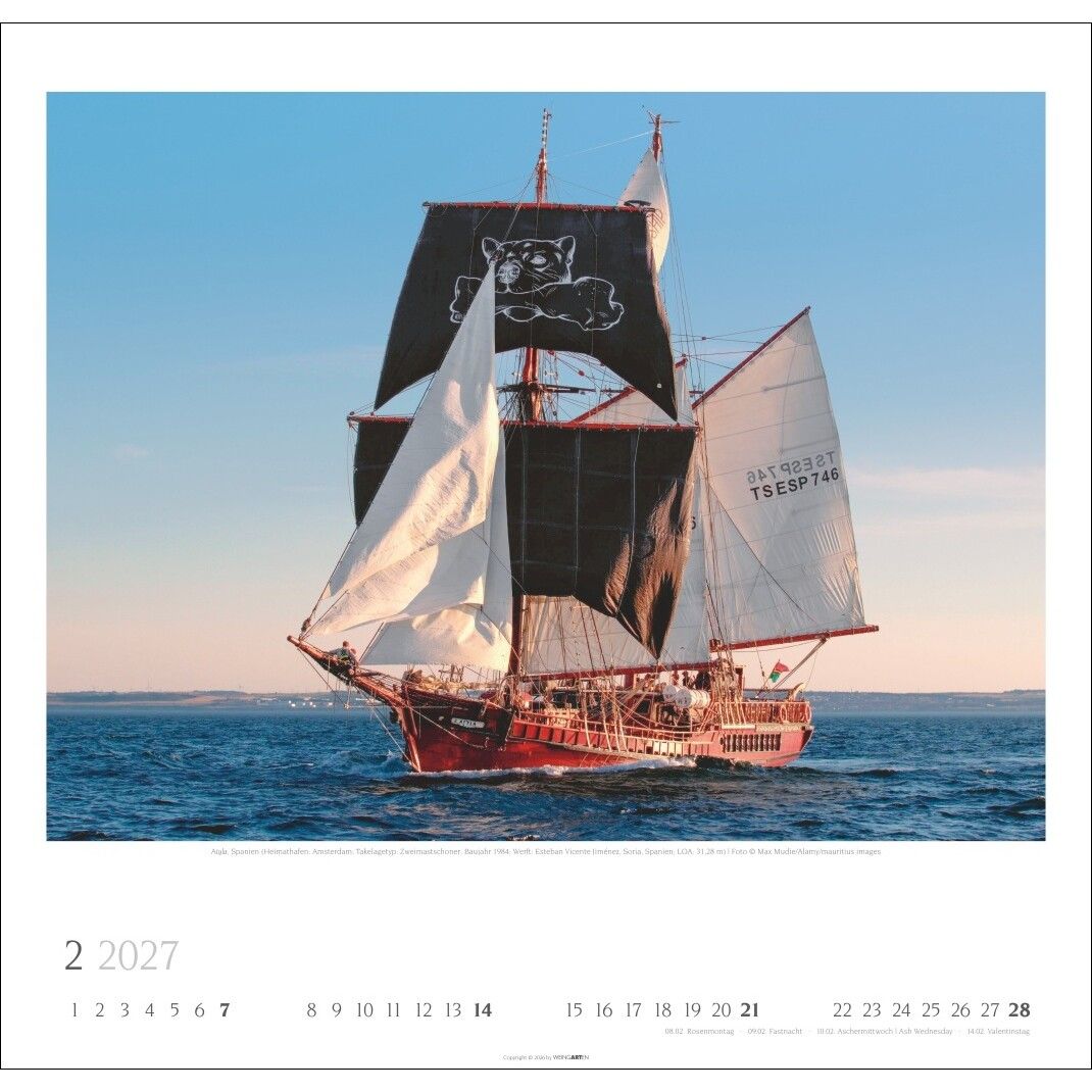Tall Ships - Sport  Kalender-395