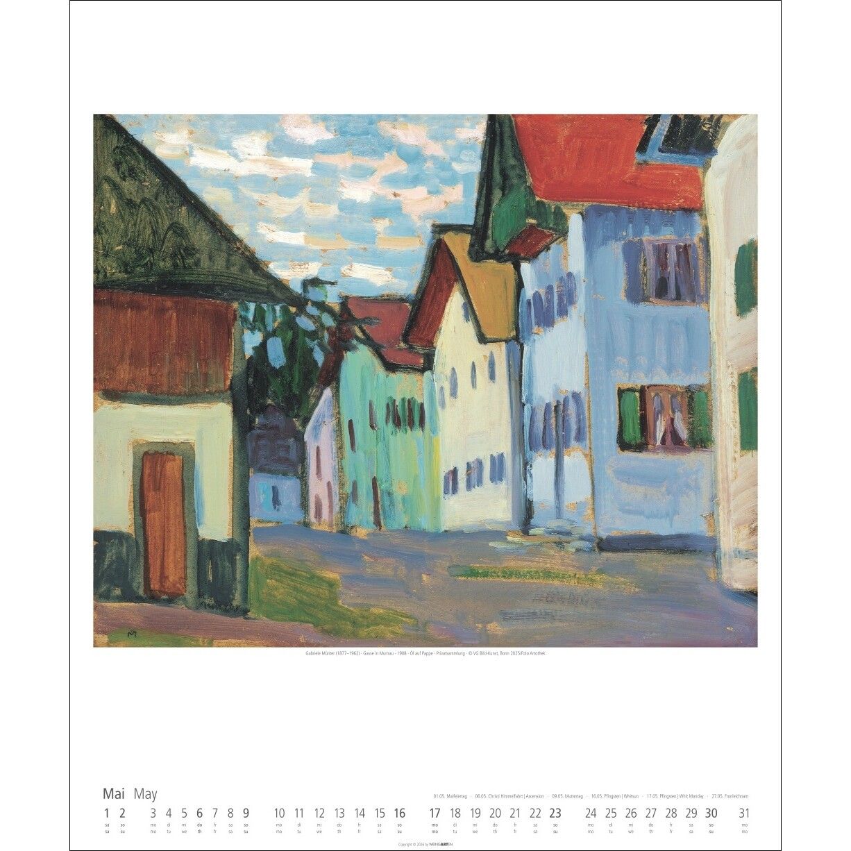 Gabriele Münter - Kunst & Kultur Kalender-136