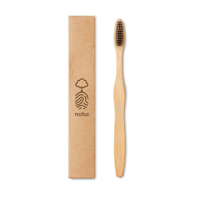 Zahnbürste Bambus DENTOBRUSH - schwarz-579