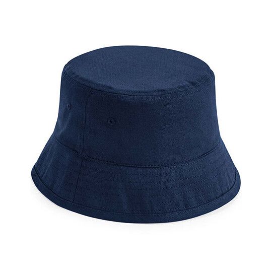 Junior Organic Cotton Bucket Hat - navy-161