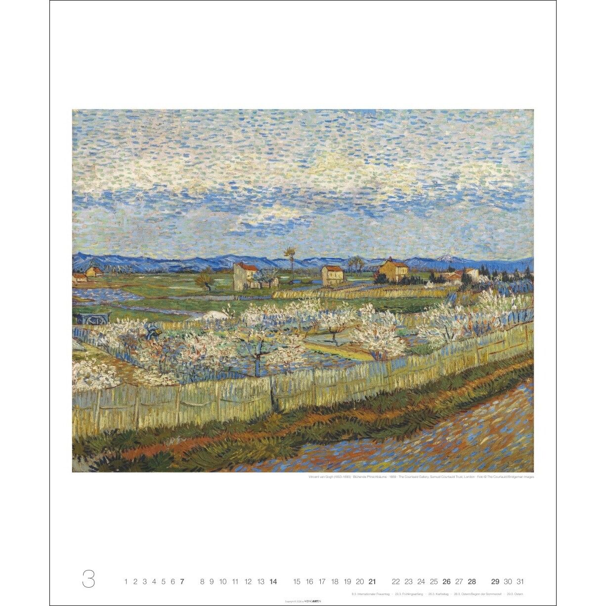 Vincent van Gogh Edtion - Kunst & Kultur Kalender-725