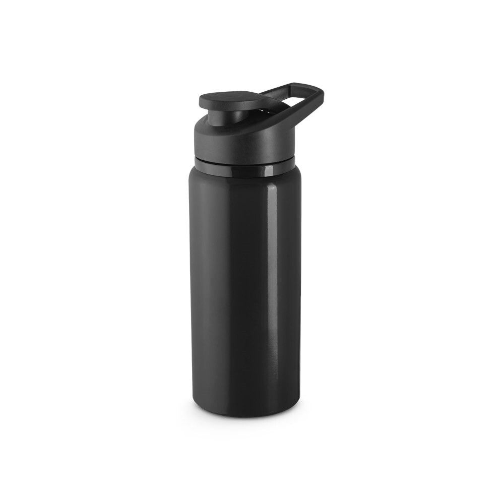 SHAWN Sportflasche aus 100% recyceltem aluminium - schwarz-971