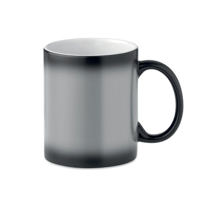 Kaffeebecher mit Farbwechsel 300 ml SUBLIDARK - schwarz-983