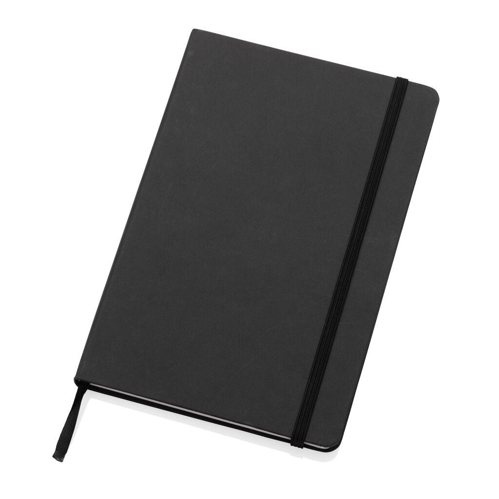 Craftstone A5 Notizbuch aus recycelt. Kraft- und Steinpapier - schwarz-364