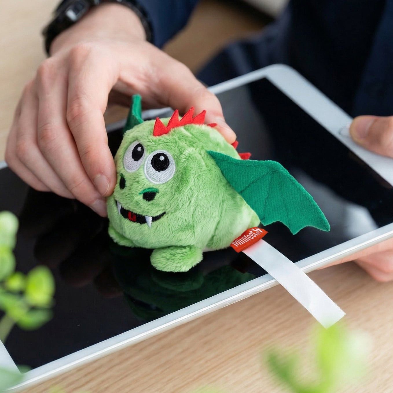 MiniFeet® Bildschirmreiniger Schmoozies® Drache - hellgrün-584