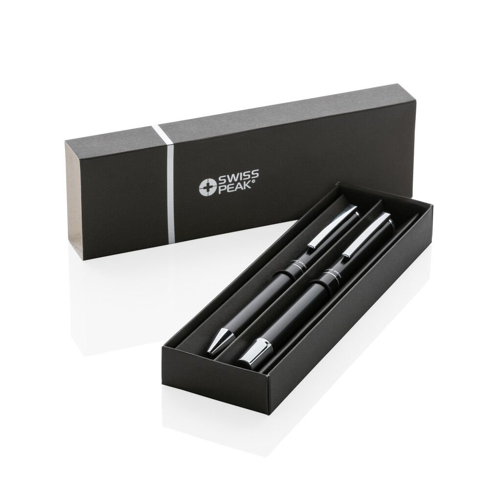 Swiss Peak Cedar Stifte-Set aus RCS recyceltem Aluminium - schwarz-296