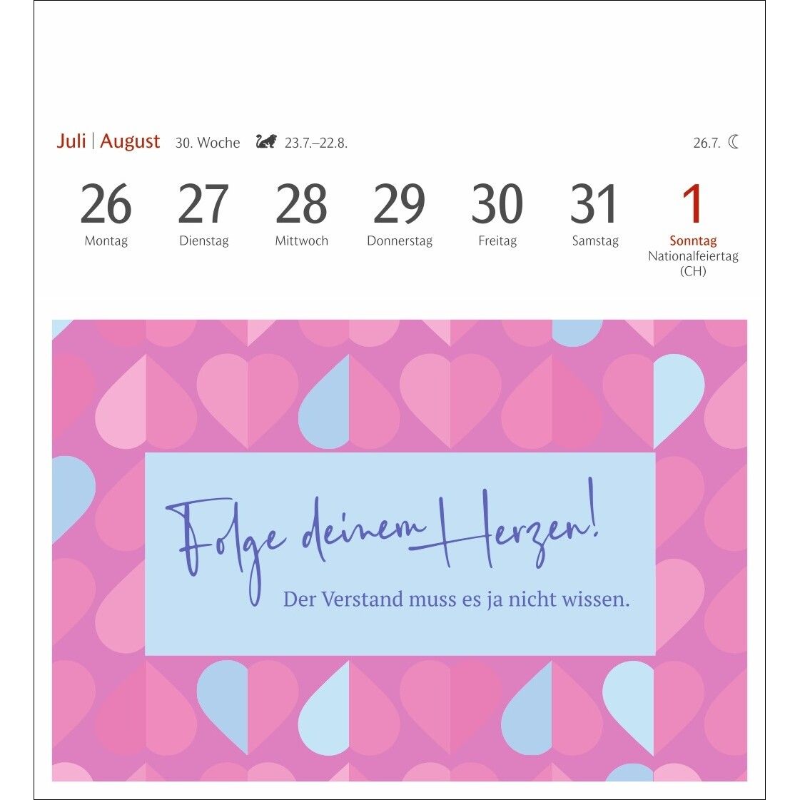 Positive-Sprüche-Kalender Postkartenkalender-632