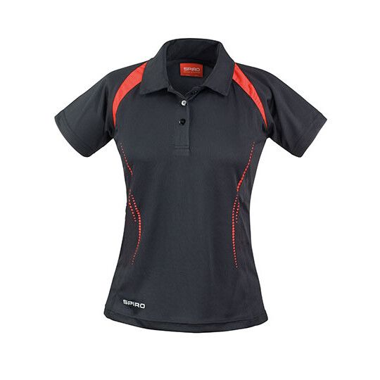 black - red