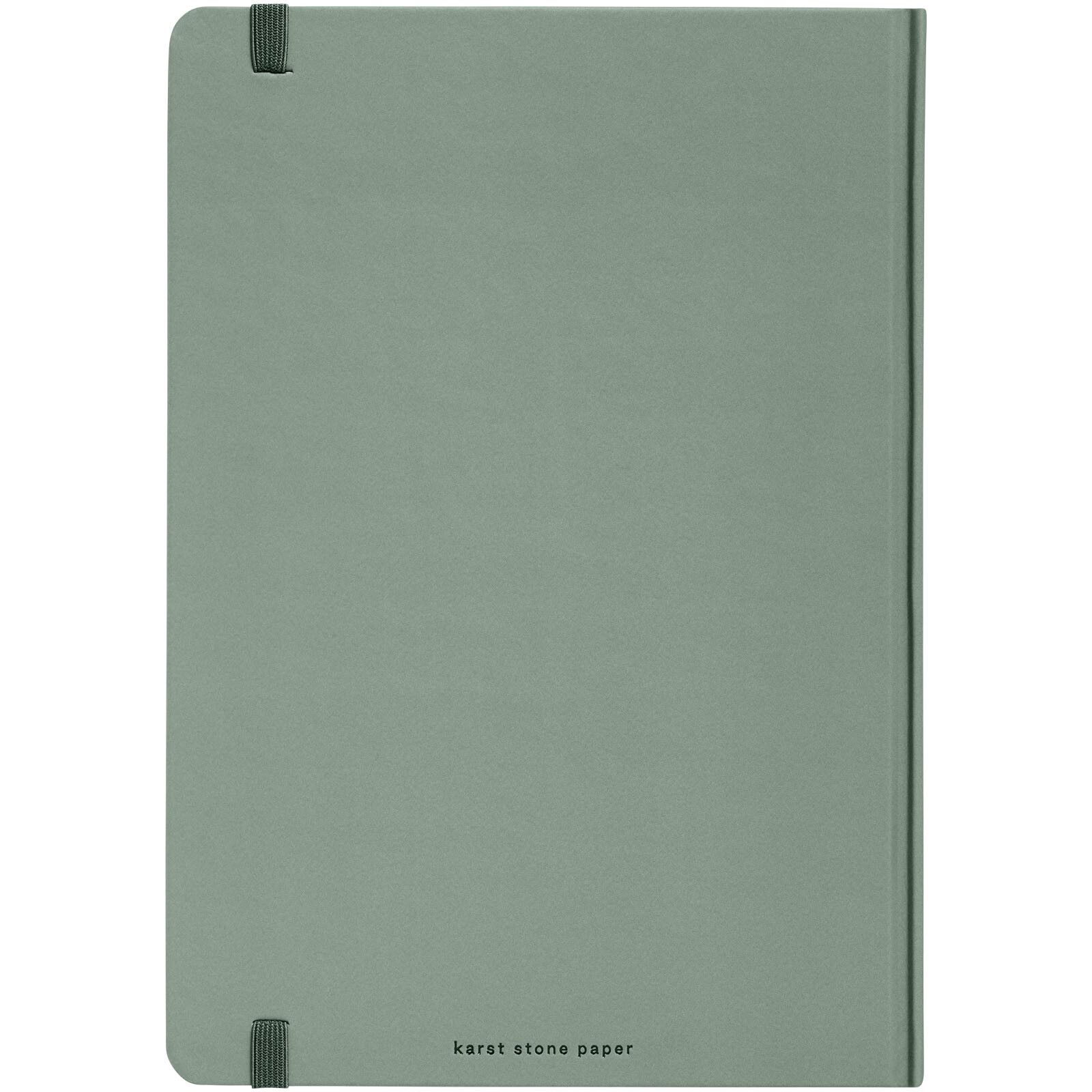 Karst A5 Hardcover Notizbuch - heather grün-984