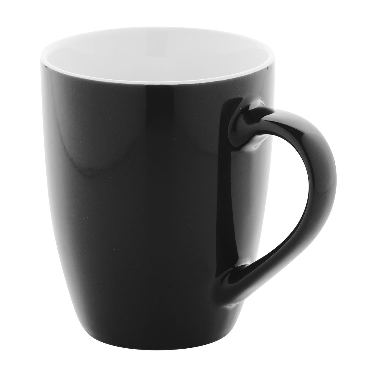 Gaia Becher, 340 ml - schwarz - weiß-522