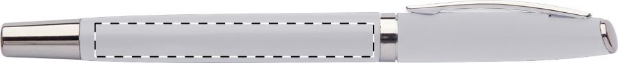Veredelungsposition Rollerball-Korpus - links vom Clip