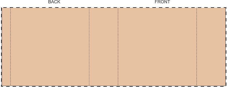 Veredelungsposition Maßgefertigte Kraft-Papierbanderole