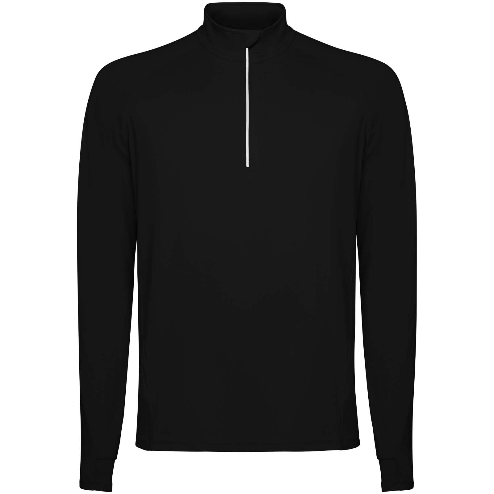 Estambul Half-Zip Sweatshirt für Herren - schwarz - S-701