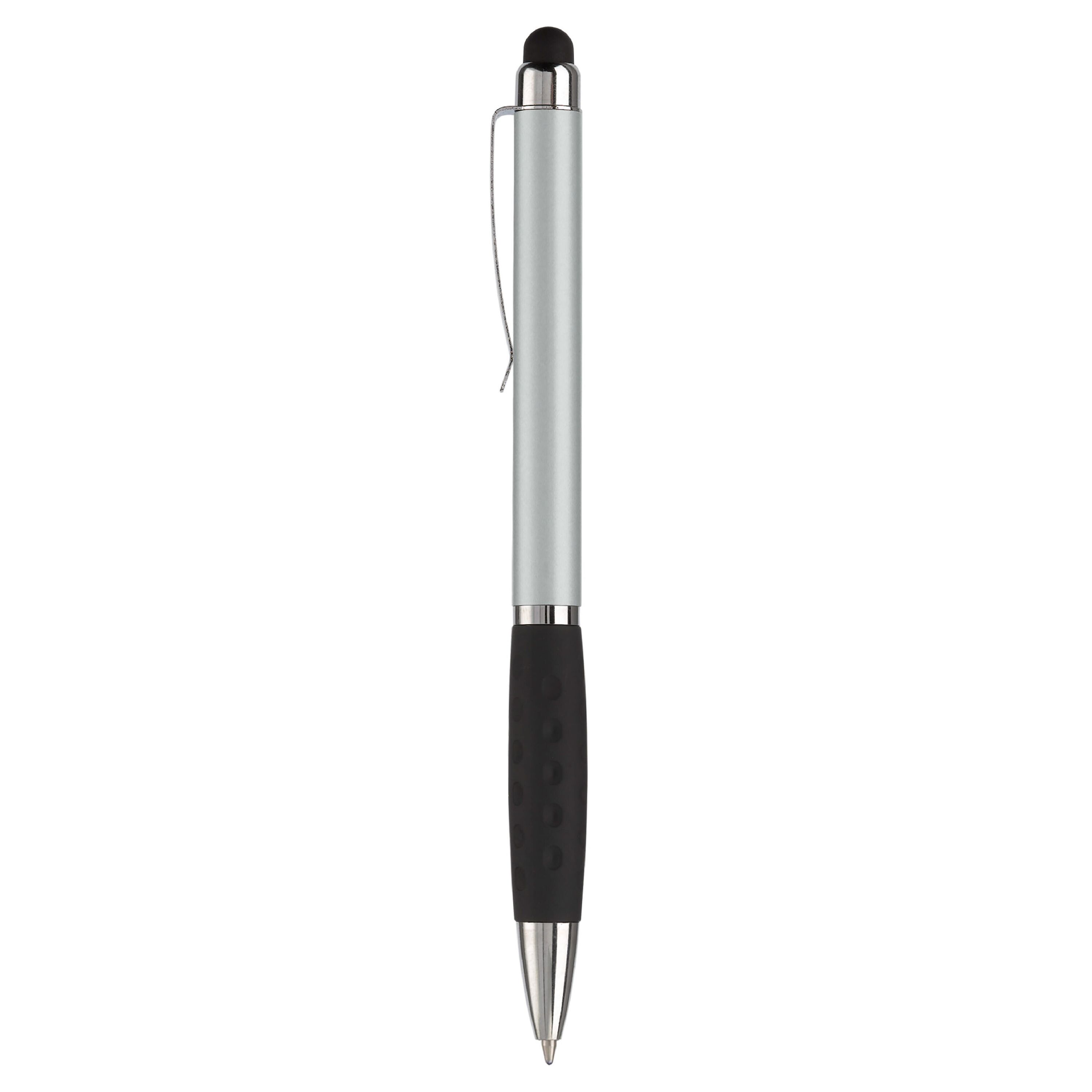 Kugelschreiber Mercurius mit Touch - silber-509