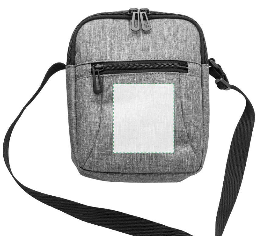 Veredelungsposition Tasche auf der Vorderseite