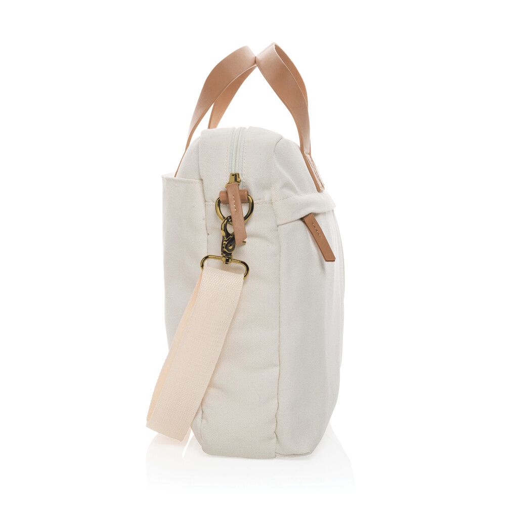 Impact AWARE™ 16 oz. rCanvas Laptop-Tasche - off white-777