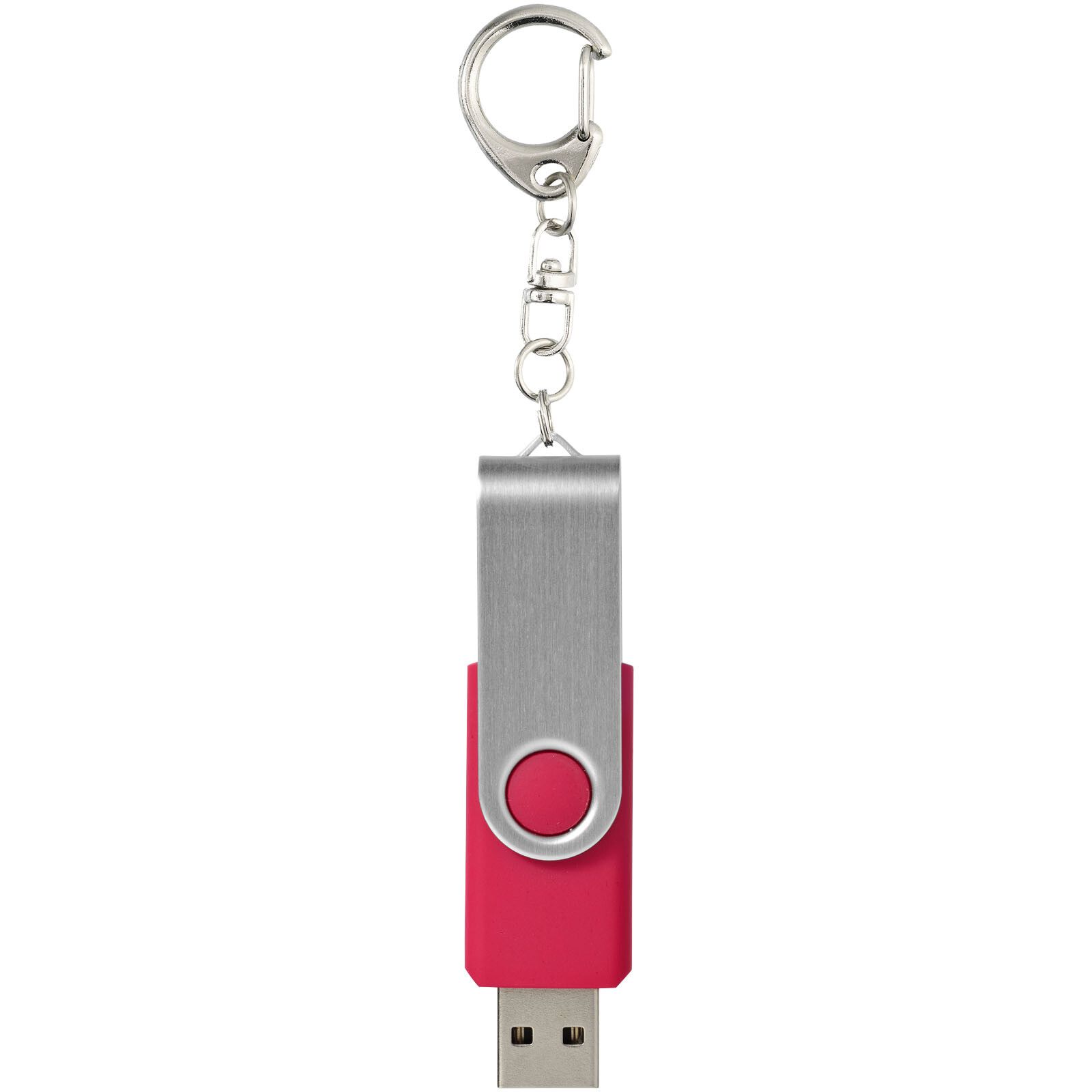 Twister mit Schlüsselanhänger USB-Stick - magenta - 32 GB-159