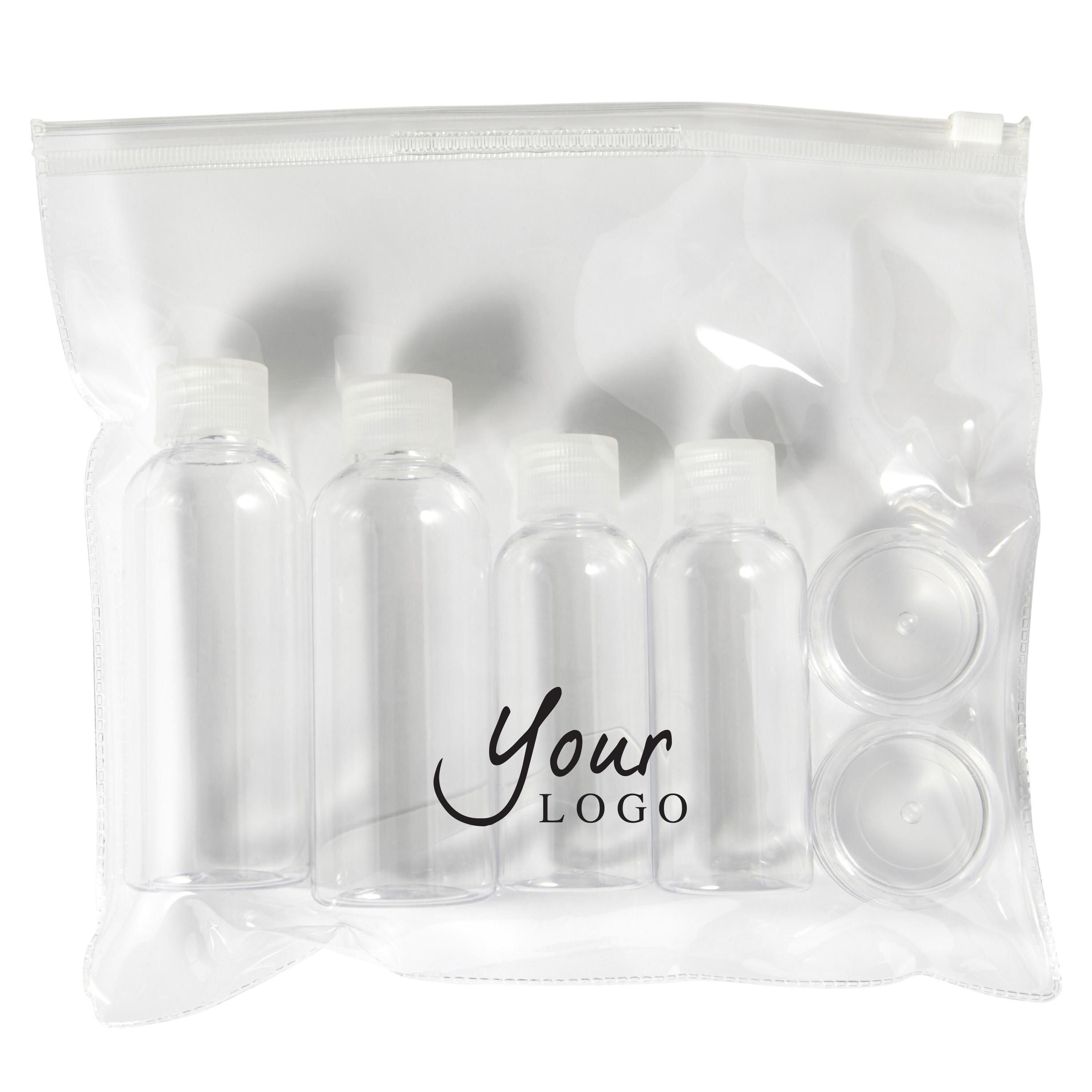 Kosmetik-Reiseset aus PET Dolores - neutral-650