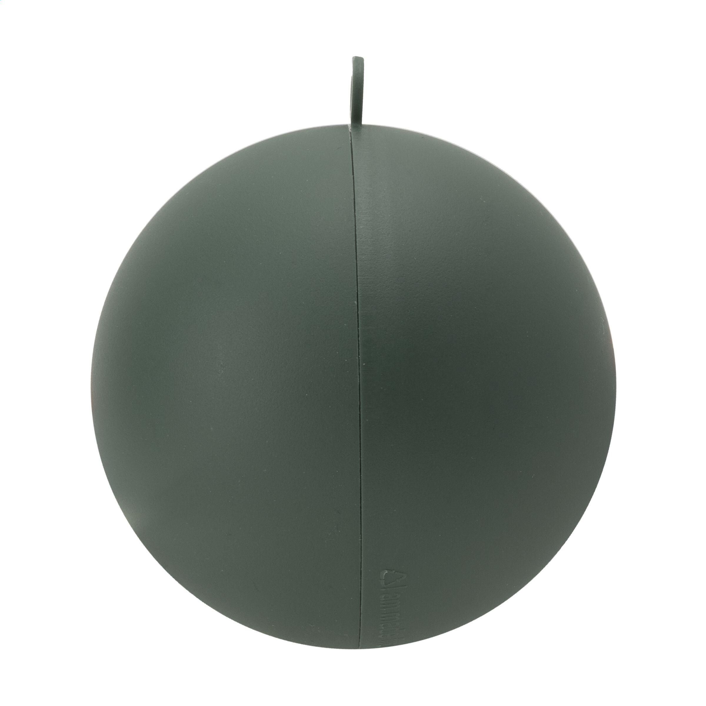 Weihnachtskugel Ø7cm Recycled PP Box - Made in Europe - grün-39