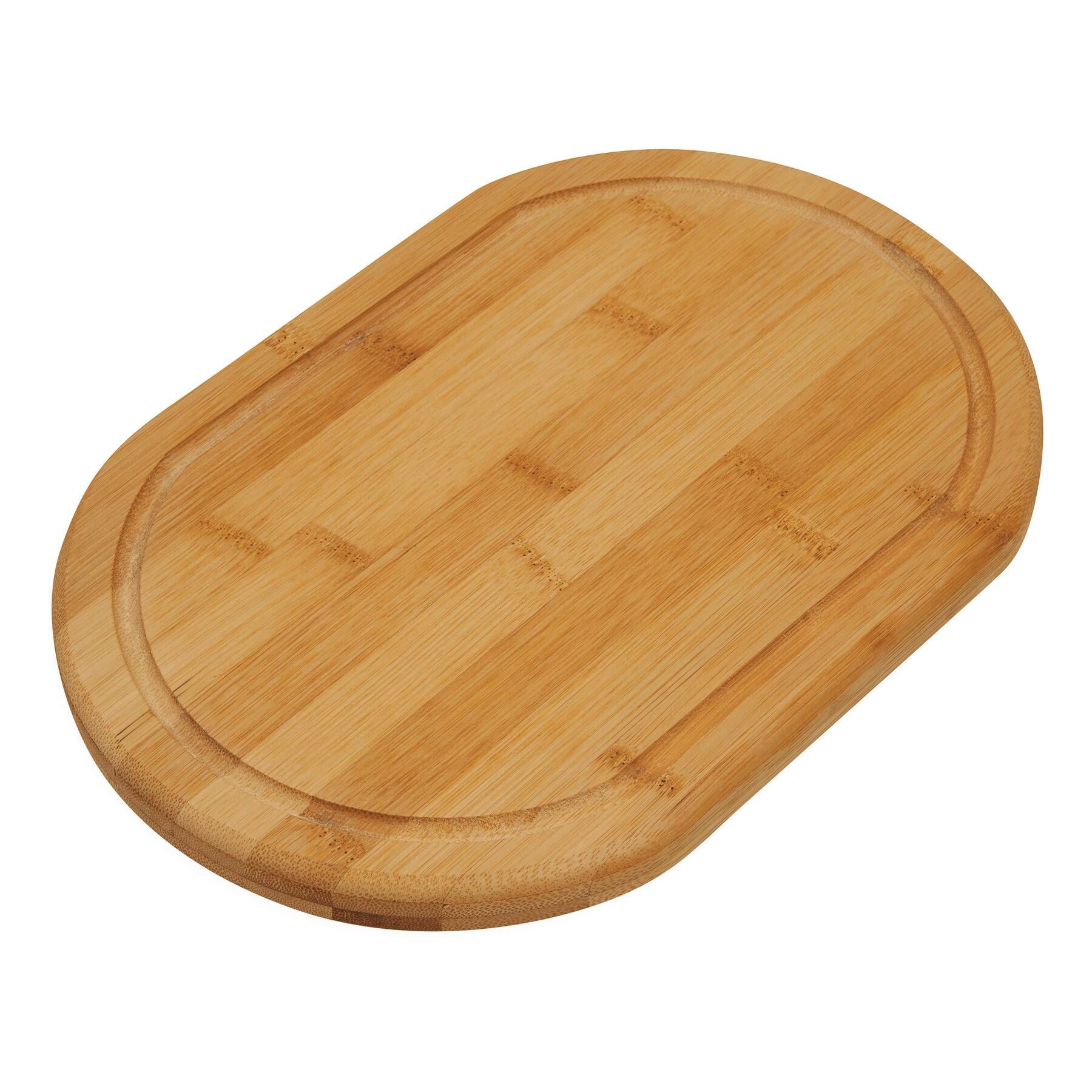Schneidebrett BAMBOO-ROUND - braun-624