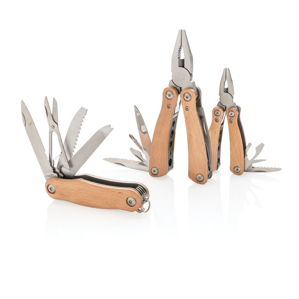 Holz Mini-Multitool - braun-352