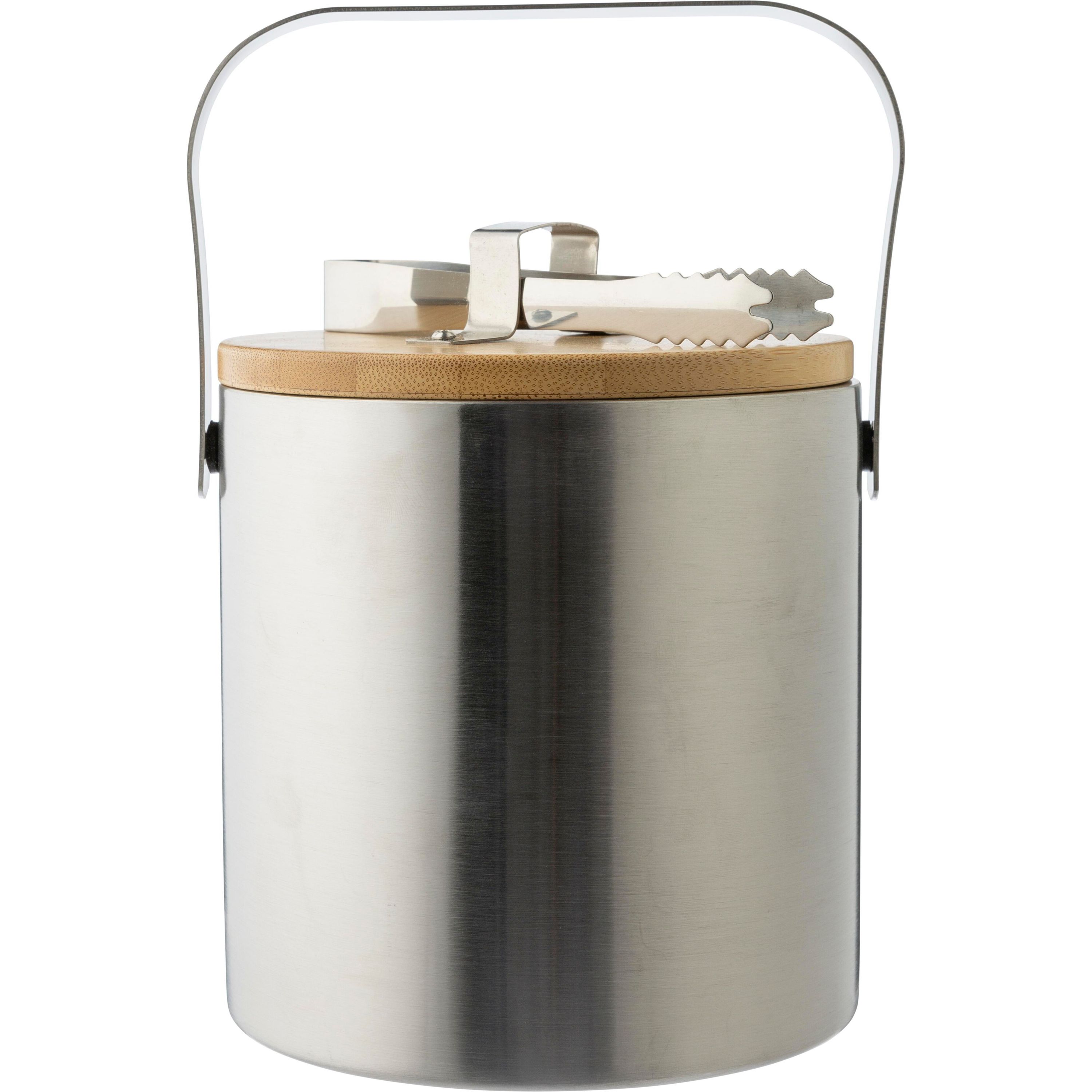 Doppelwandiger Eiskübel aus Edelstahl Fenwick - silber-593