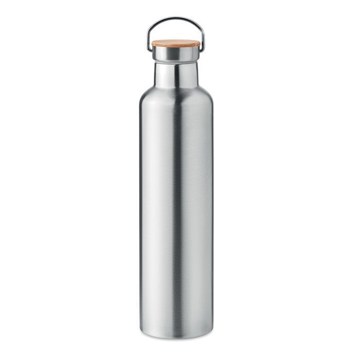 Isolierflasche 1000 m l HELSINKI LARGE - mattsilber-795