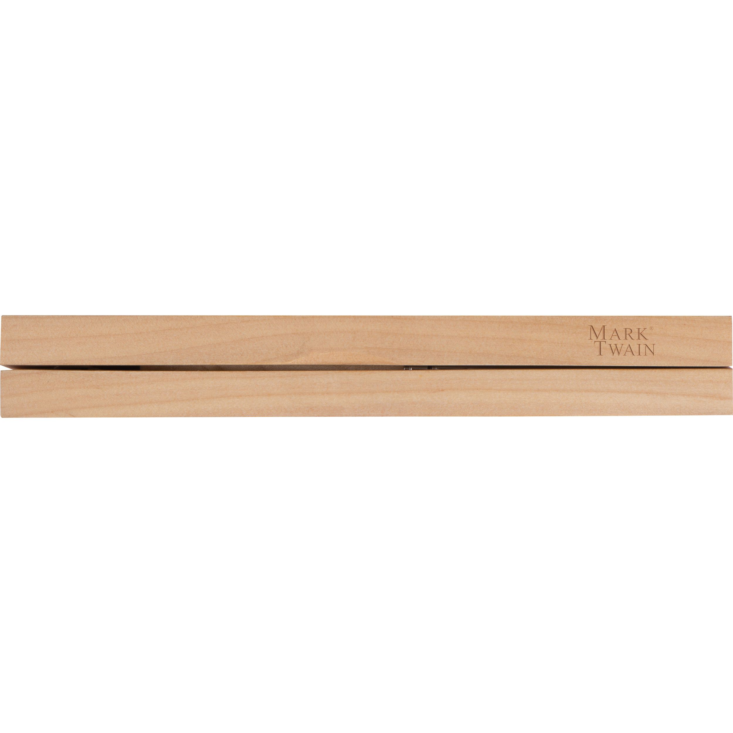 Mark Twain Schreibset aus Holz - beige-69
