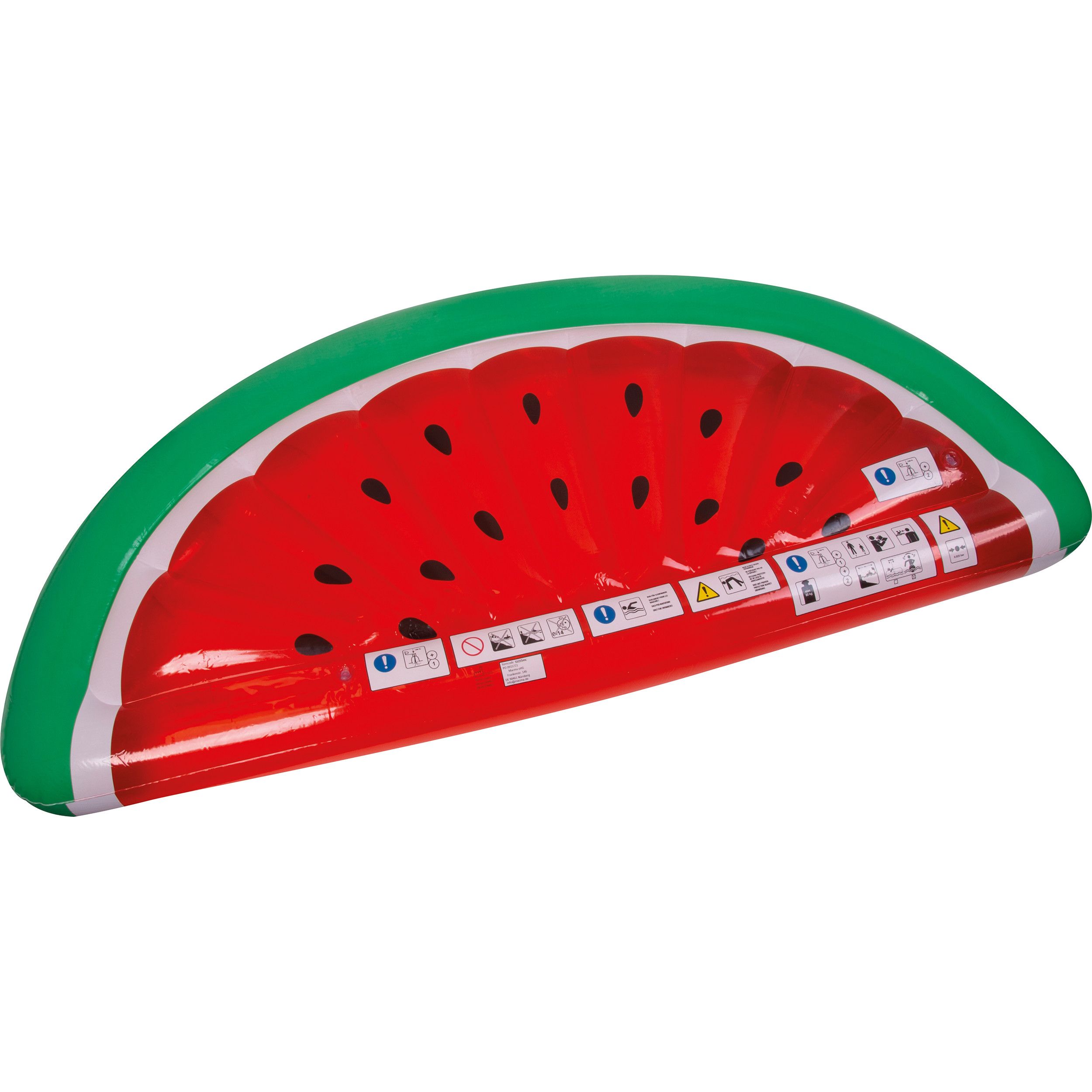 Aufblasbare Wassermelone - bunt-849