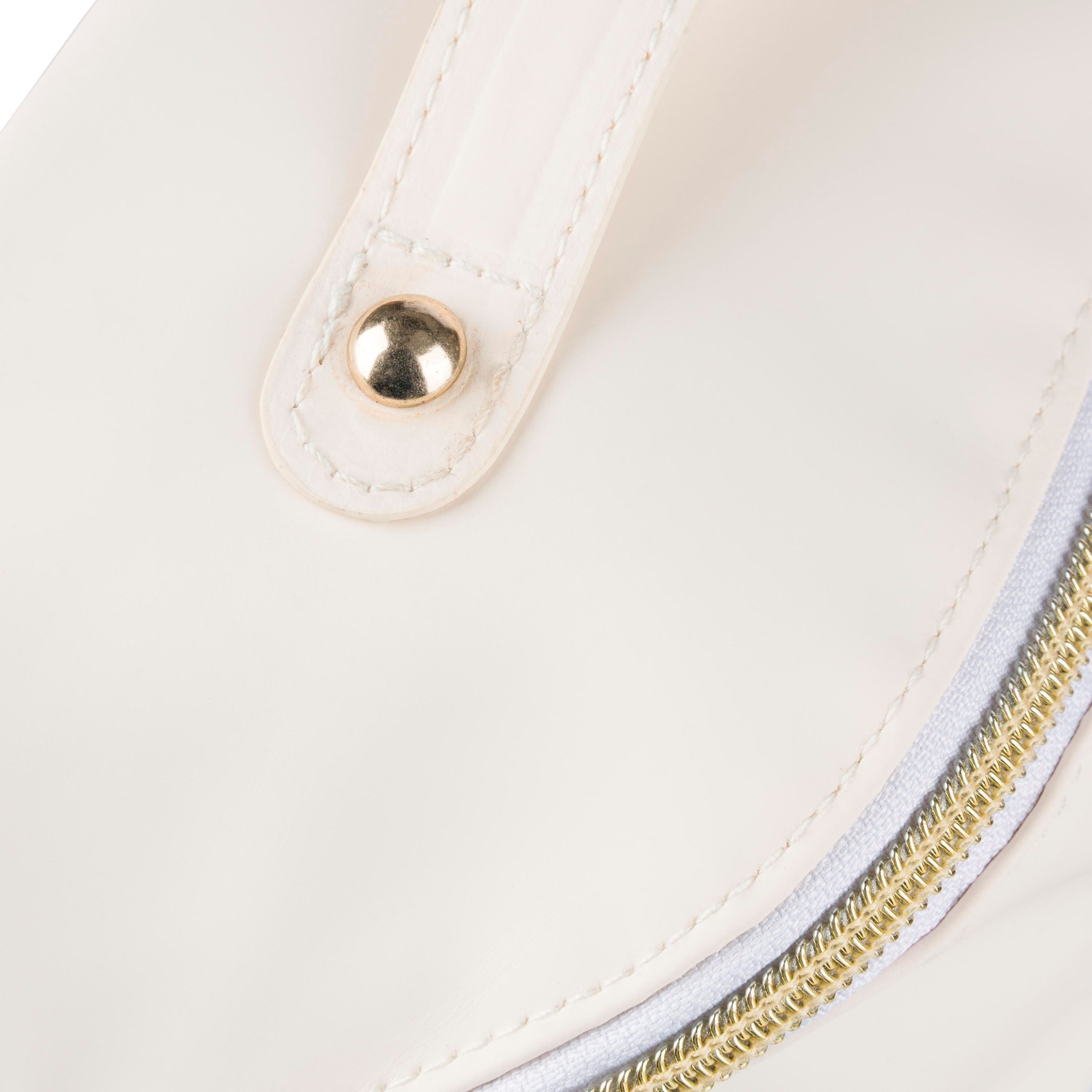 Recycelte PU-Kulturtasche Alon - beige-94