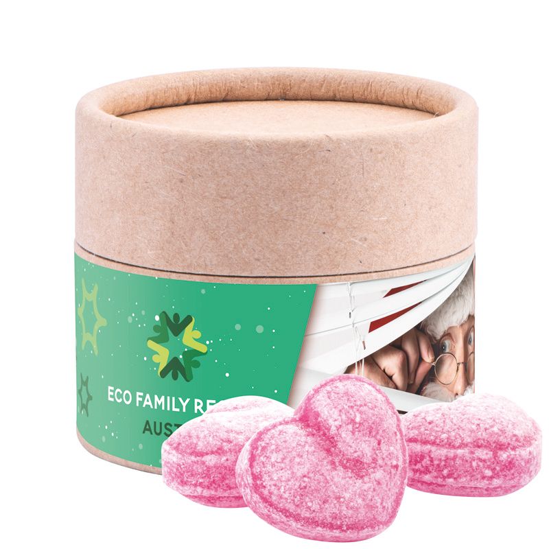 Papierdose Eco Mini, Glühweinherzen-Bonbons-99