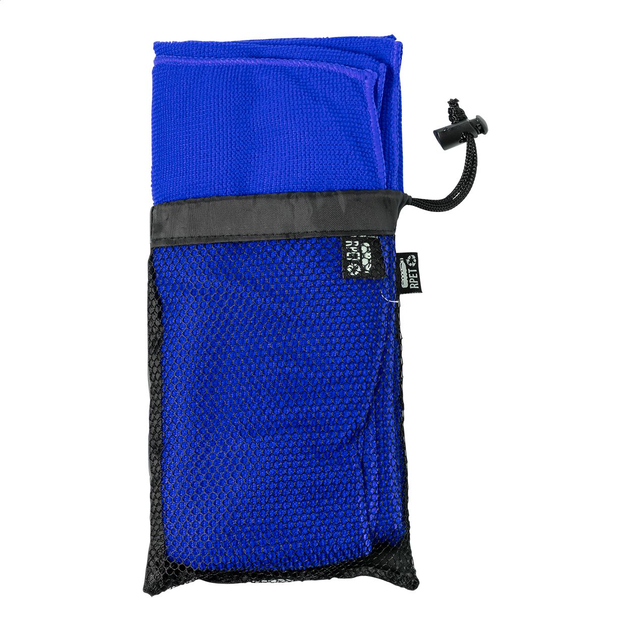 Handtuch aus RPET Slash - blau-674