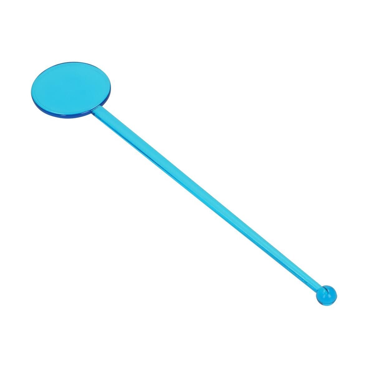 Cocktail-Rührstab Rund - transparent-blau-96