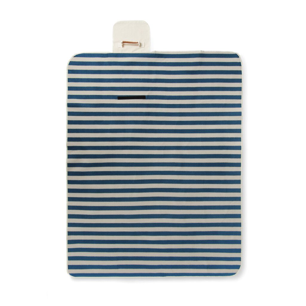 VINGA Alba GRS rPET Picknickdecke - navy blau-173