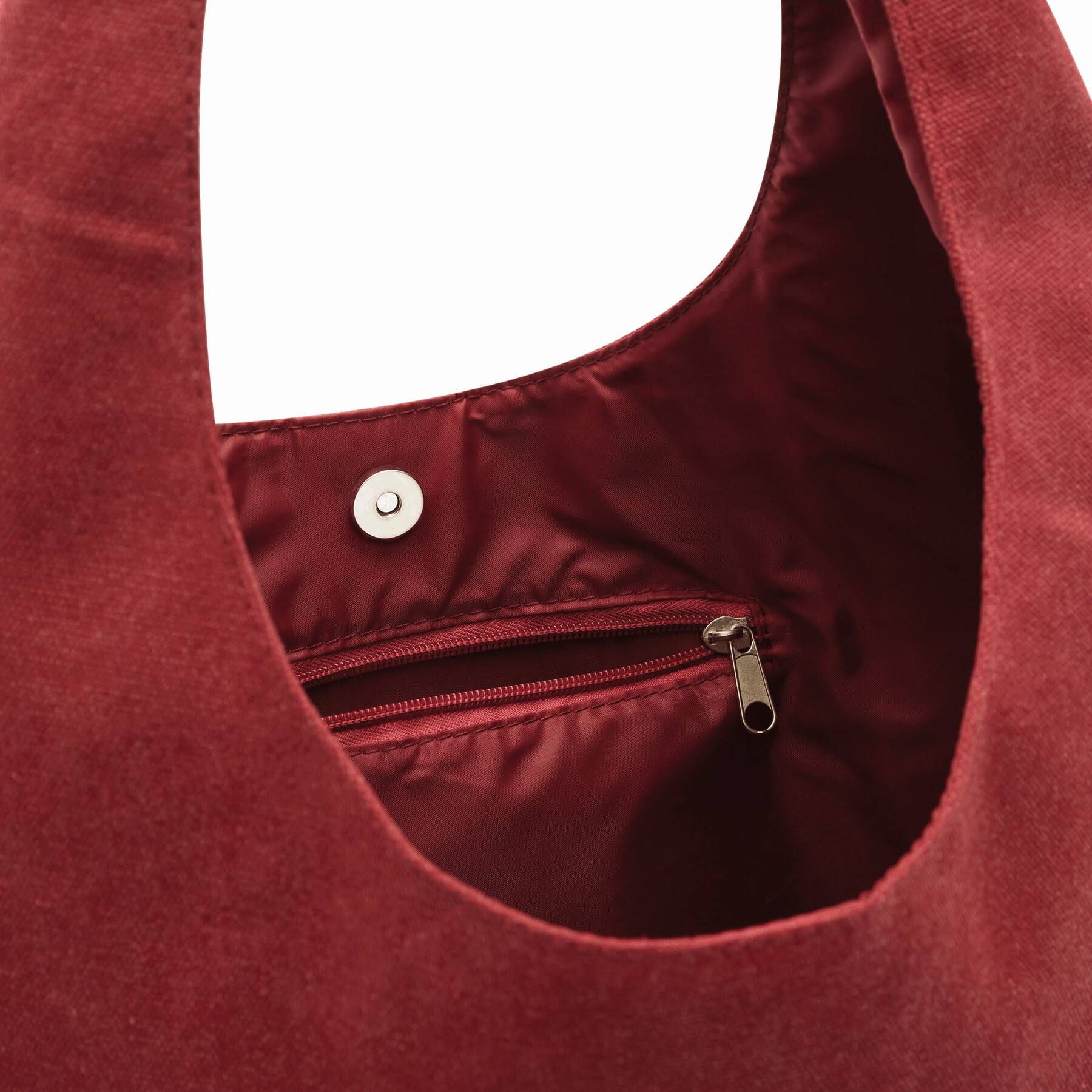 Strandtasche MENORCA - dunkelrot-675