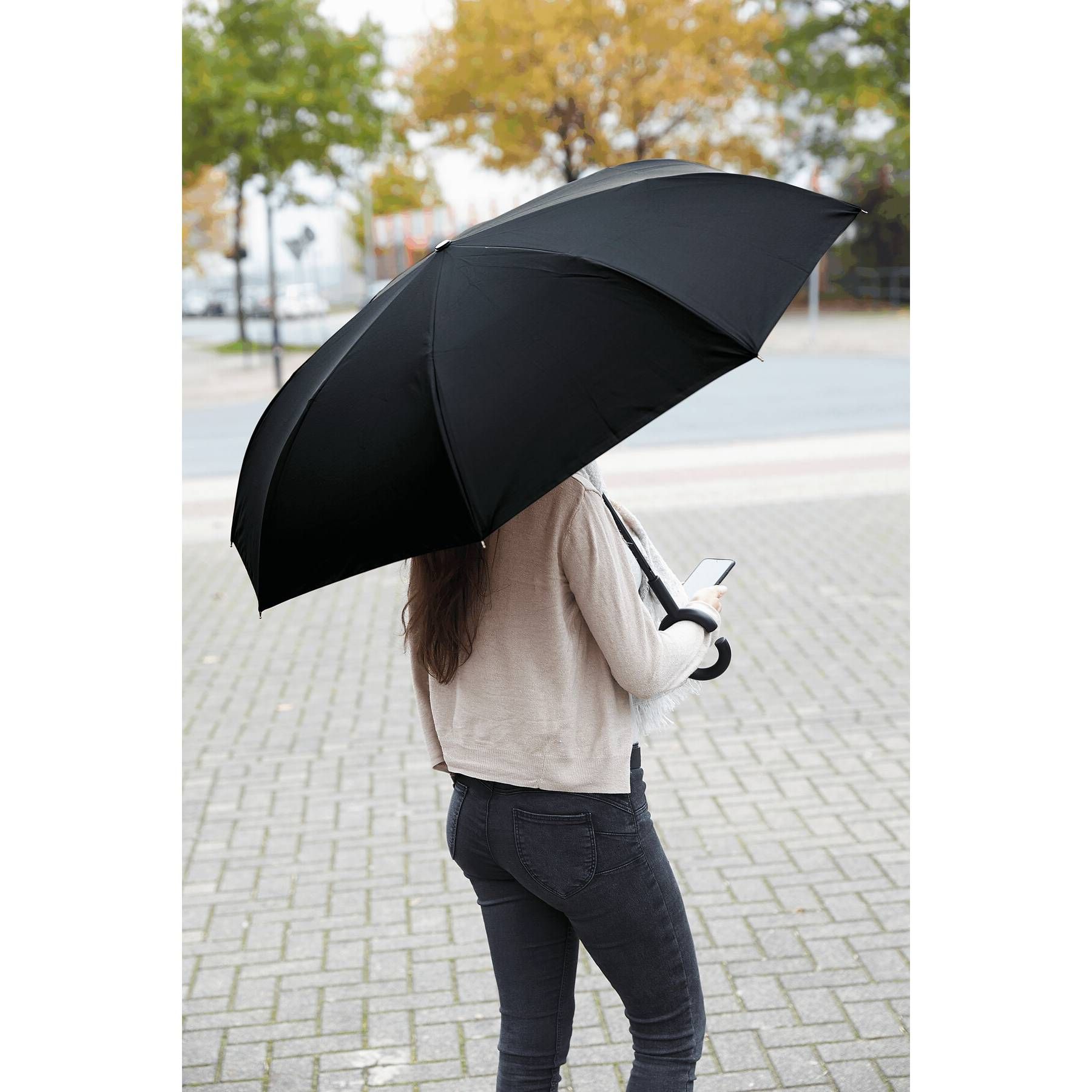 Stockschirm FLIPPED - blau - schwarz-343