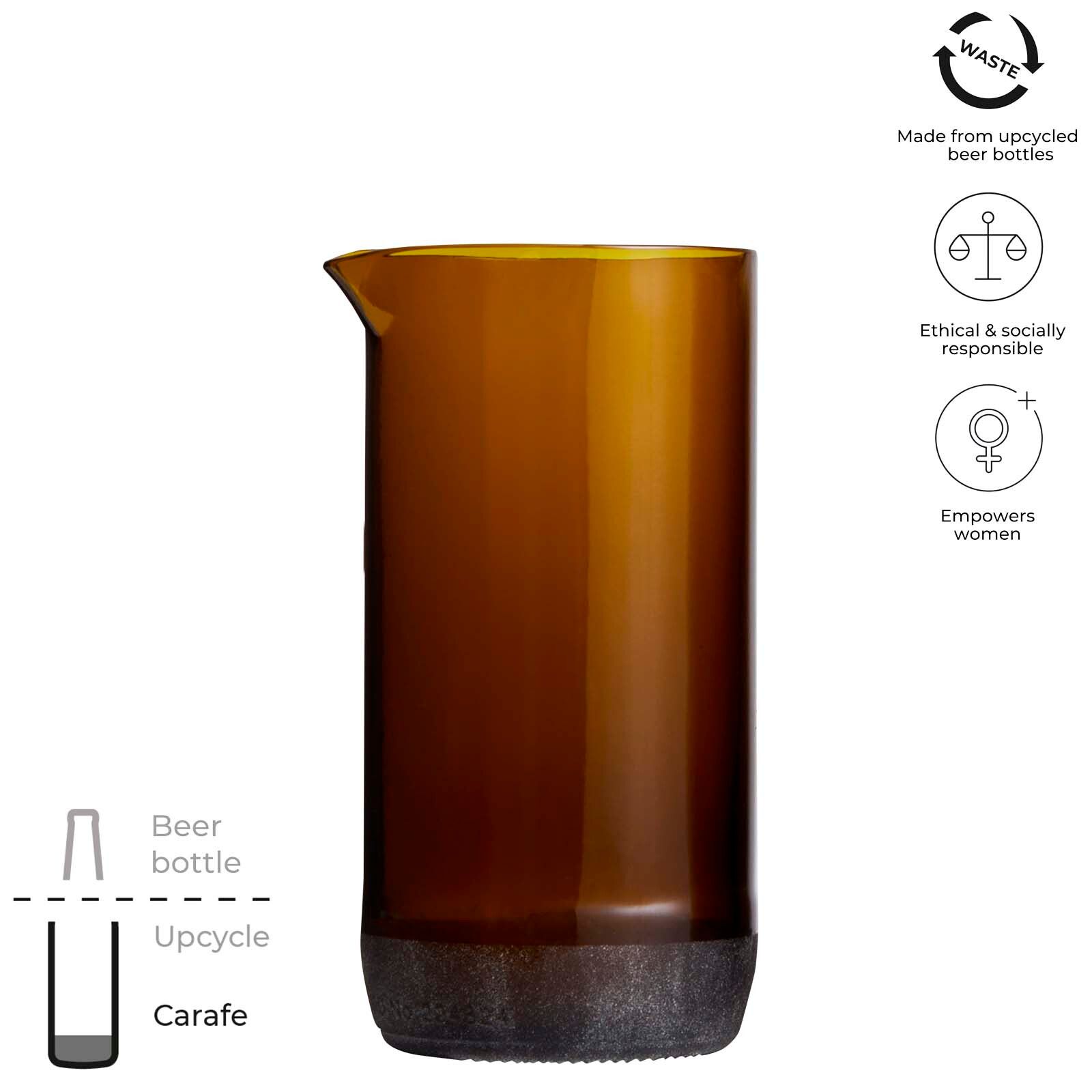Originalhome 430 ml Wasserkaraffe - braun-152