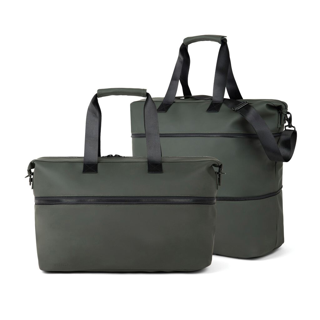 VINGA Baltimore RCS erweiterbare Wochenendtasche - grün-542