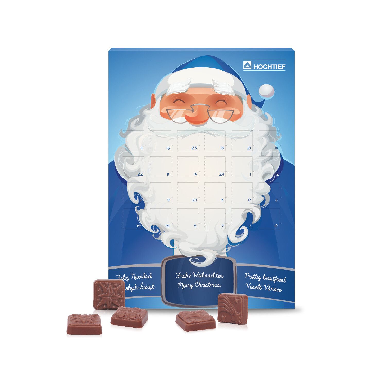 Wand-Adventskalender "Classic Design"-613