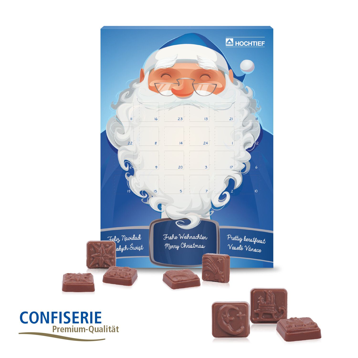 Wand-Adventskalender "Classic Design"-613