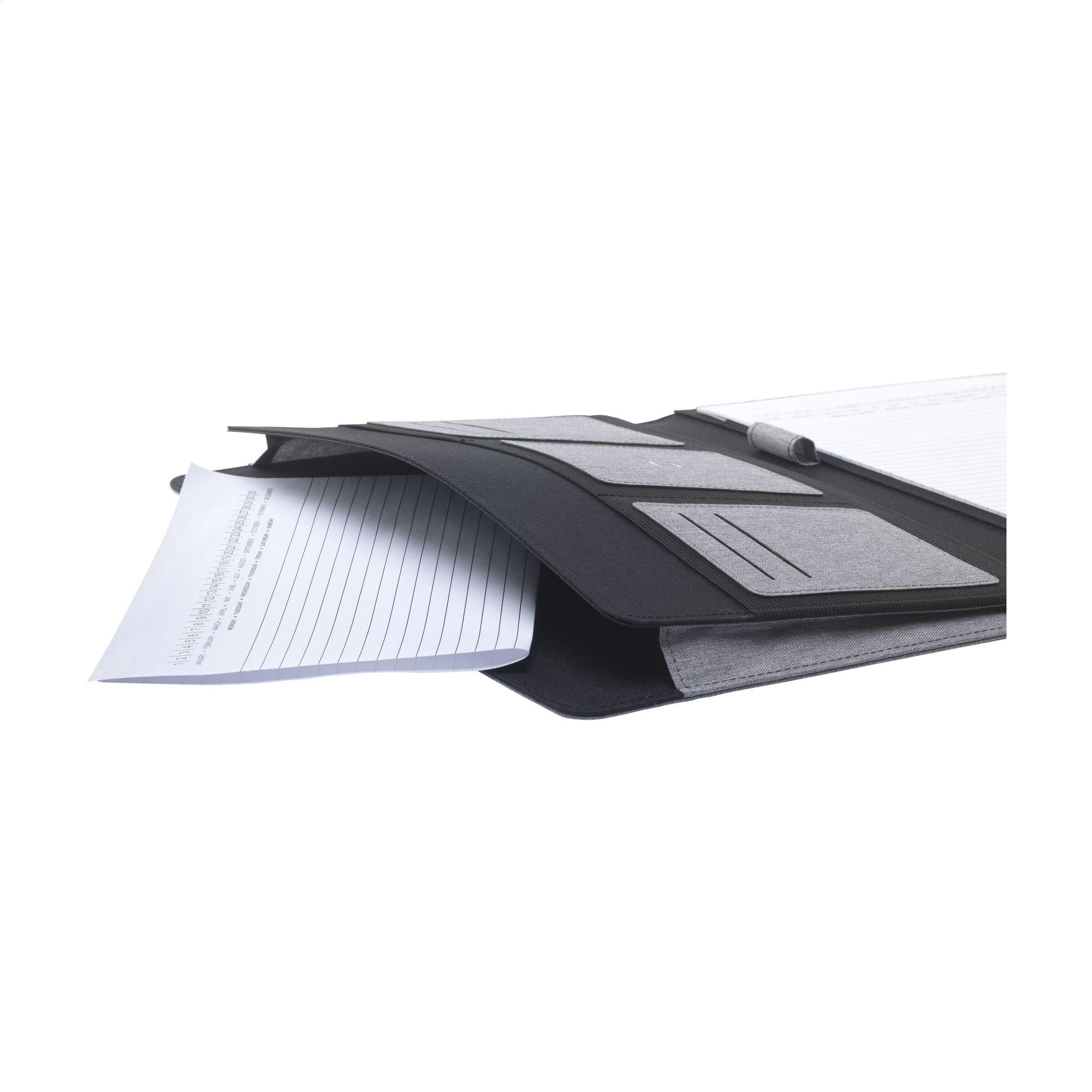 Quest Portfolio RCS RPET A4 Dokumentenmappe - grau-241