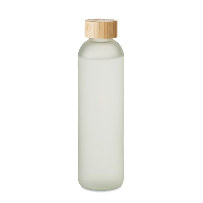 Glasflasche Subli 650ml LOM - transparent weiß-790